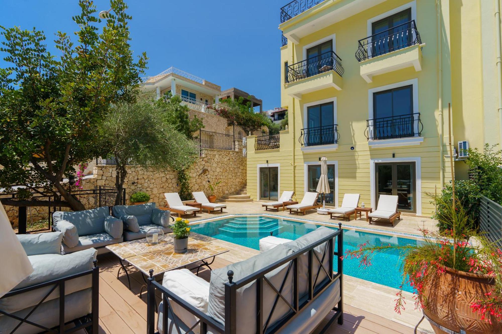 Villa Vista Mare Kalkan Bagian luar foto
