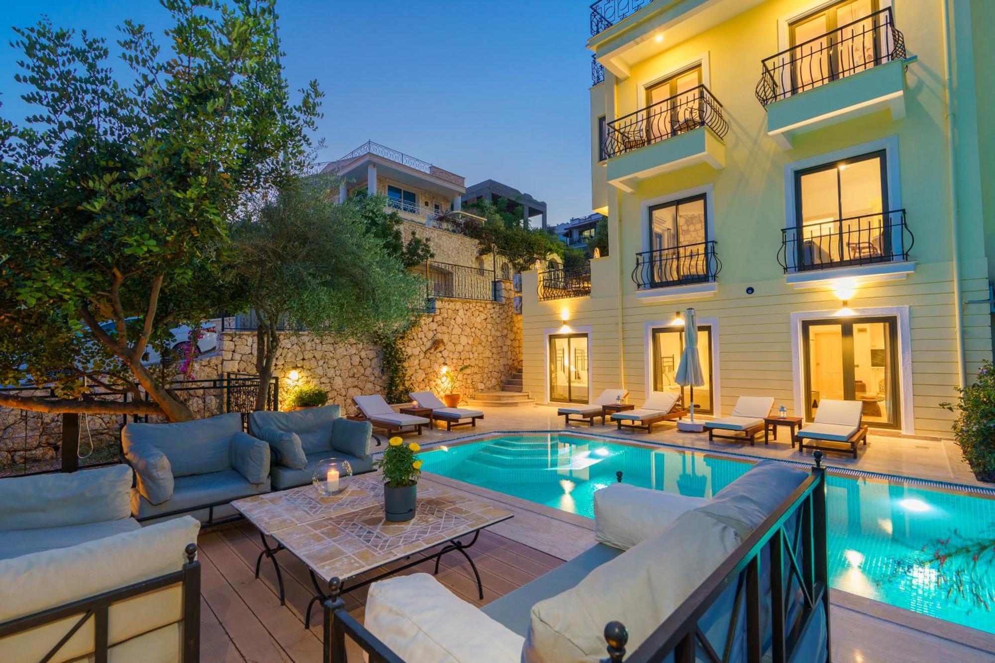 Villa Vista Mare Kalkan Bagian luar foto