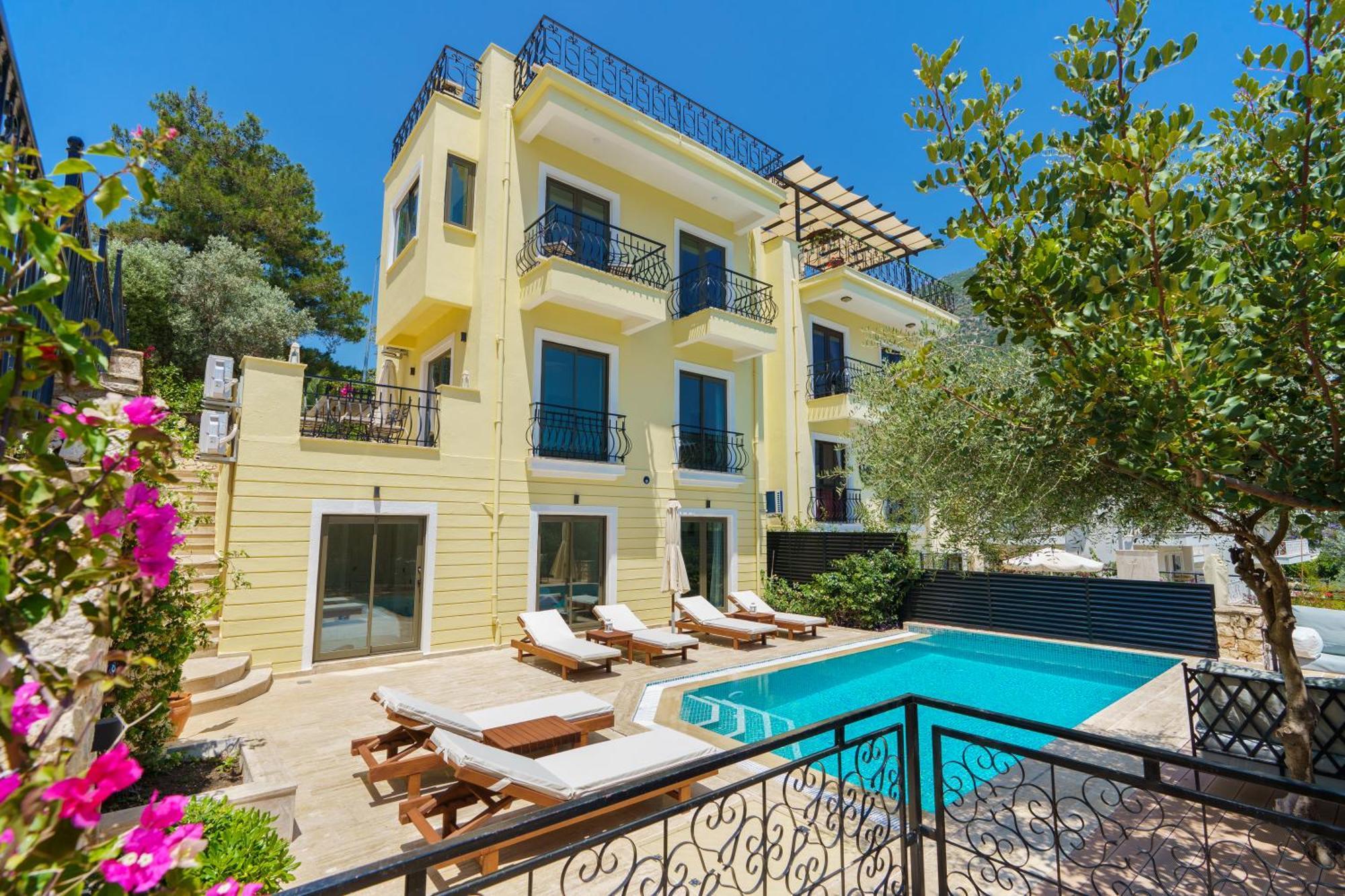 Villa Vista Mare Kalkan Bagian luar foto